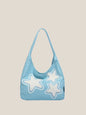 Free Shipping For 'Retro Star' Y2k Fleeced Star Underarm Bag