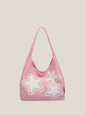 Free Shipping For 'Retro Star' Y2k Fleeced Star Underarm Bag