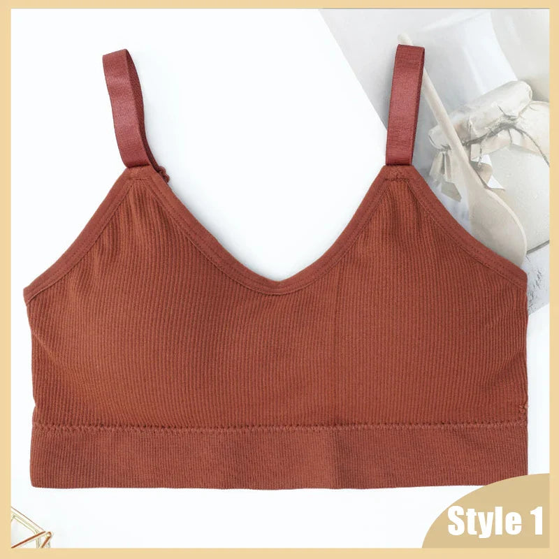 Free Shipping For Gathered Beauty - No Steel Ring Tube Top for Women - Active Cotton, Thin Section