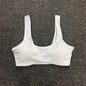 Shockproof Fitness Bra - Curved Hem, Slim Fit (S-L)