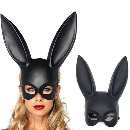 Free Shipping For Black Bunny Mask