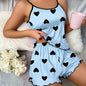 Free Shipping For Women's Summer Two-Piece Pajama Set - Halter Tank Top & Shorts (S-XL)