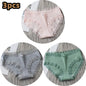 Free Shipping For Lace Bow Lingerie - Low Waist Solid Color Cotton Panties (M-XL)