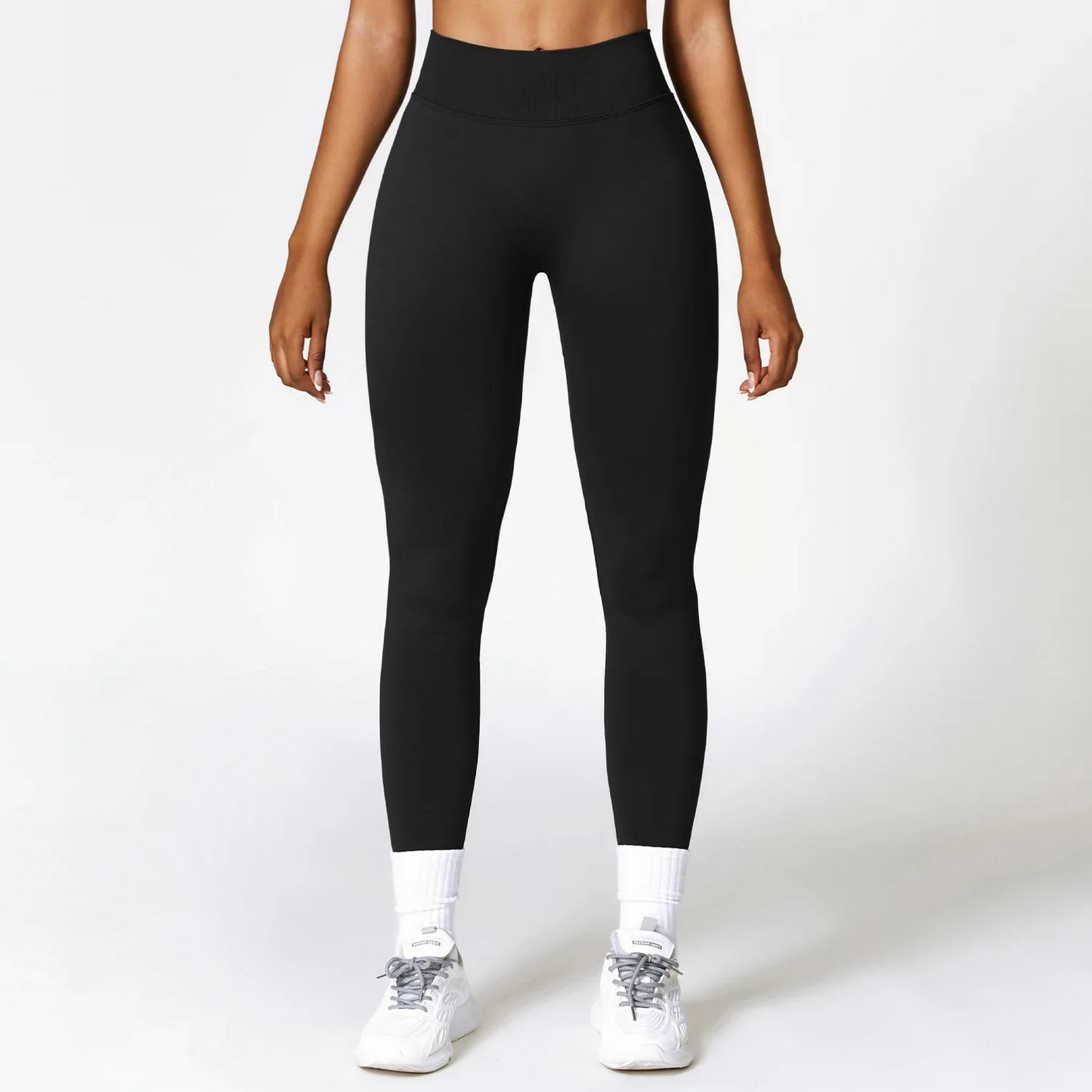 Free Shipping For Seamless High-Waist Yoga Leggings - Sculpt & Stretch (S-L)