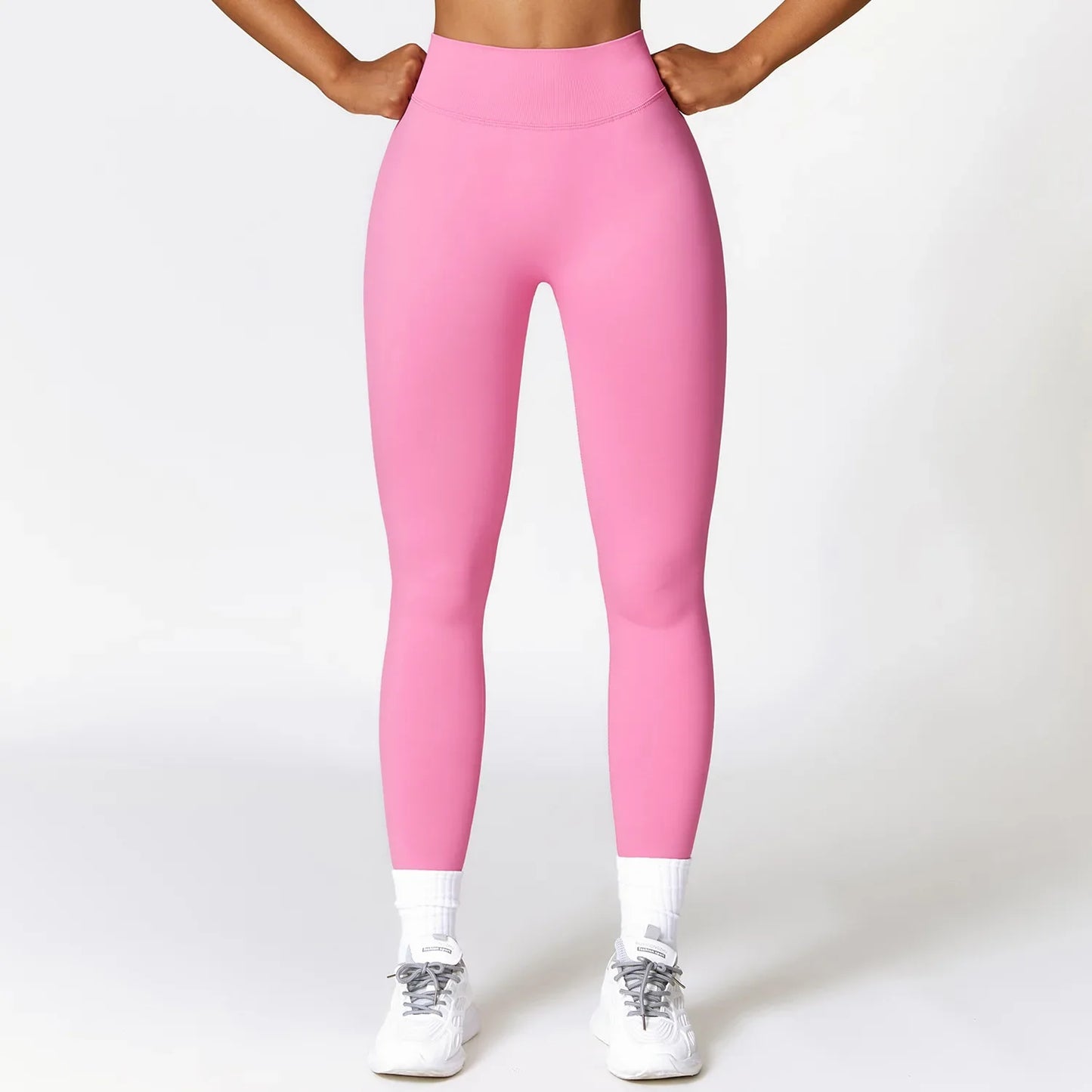 Free Shipping For Seamless High-Waist Yoga Leggings - Sculpt & Stretch (S-L)