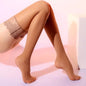 Shiny Lace Women's Stockings - Pantyhose for Summer Nights