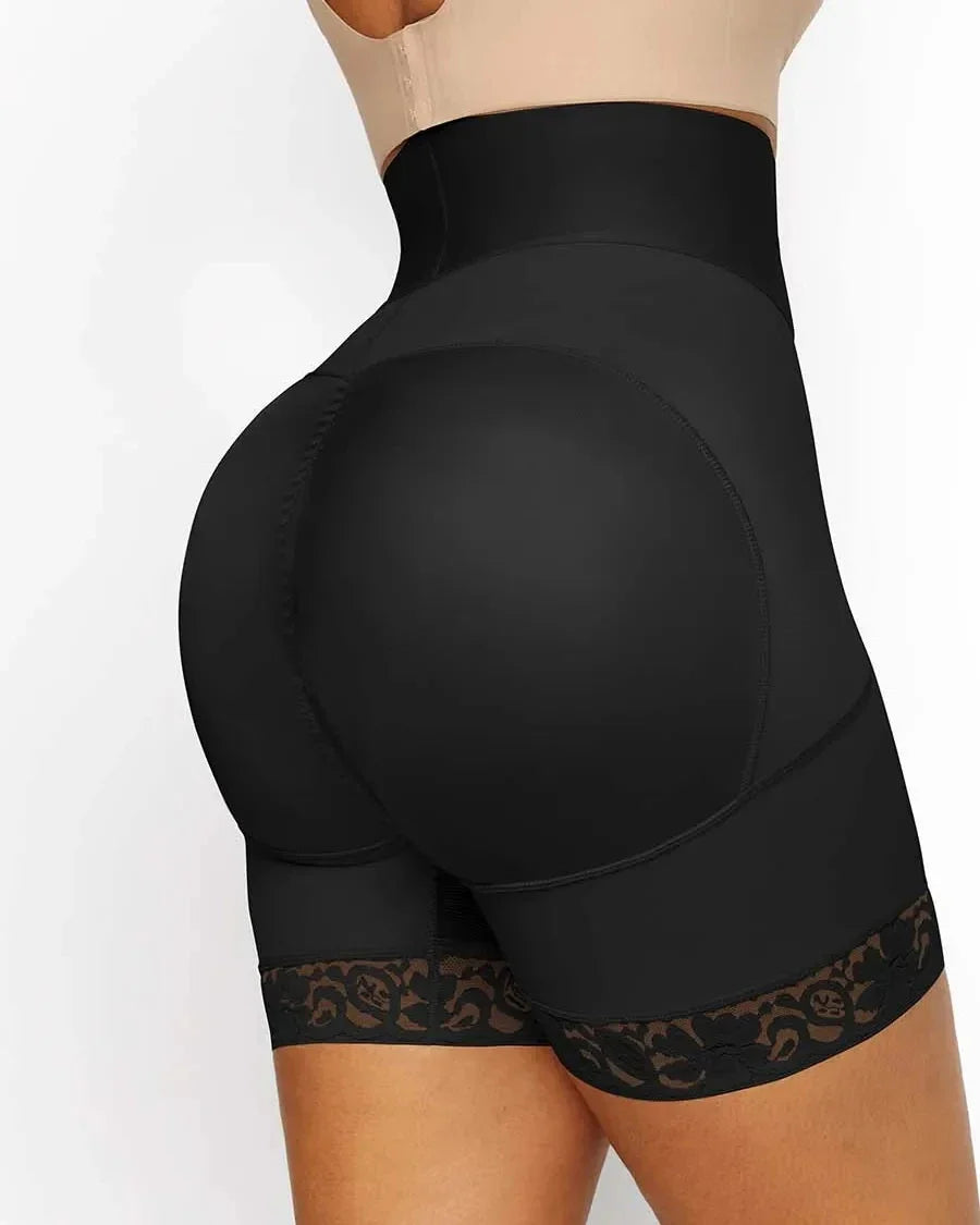 Free Shipping For High Waist Booty Shorts - 3-Boned Sculpt, Tummy Control for Women's Flawless Silhouette ( S-XXXL)