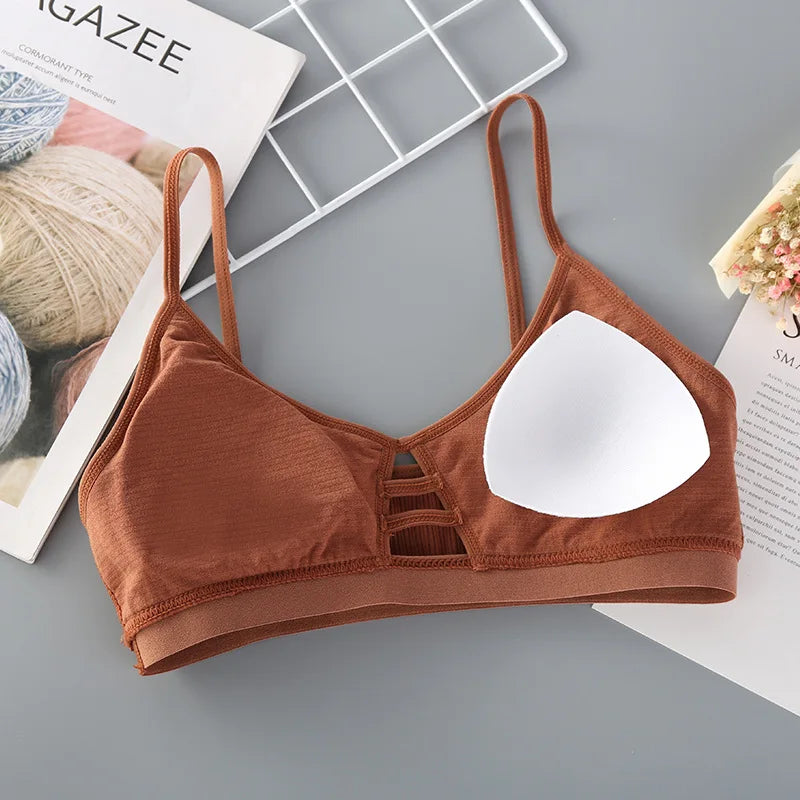 Free Shipping For Soft & Elegant Seamless Bralette - Wireless Comfort with Push-Up Support