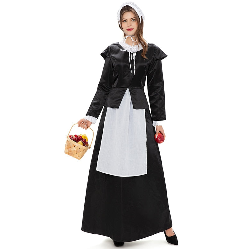 Free Shipping For Sexy Pilgrim Costume