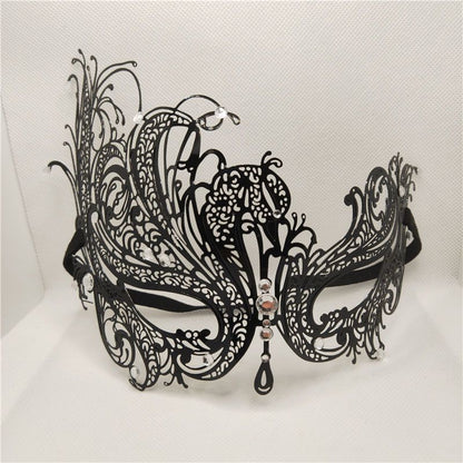 Free Shipping For Black Venetian Mask