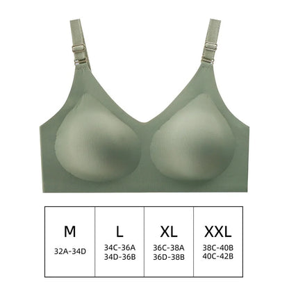 Free Shipping For Jelly Color Seamless Women's Wireless Bra - Comfortable & Stylish (M-2XL)