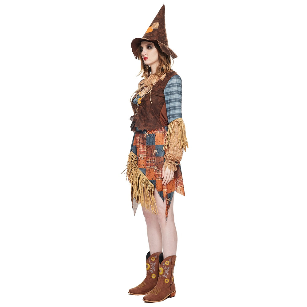 Free Shipping For Sexy Scarecrow Costume