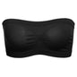 Women Seamless Invisible Bra Tube Top Underwear Lady Crop Top Sexy Lingerie Wrapped Chest Breathable Strapless Mesh Tube Top