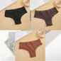 Free Shipping For Lace Brazilian Trio - 3Pcs Low Waist Cotton Panties Set (S-XL)