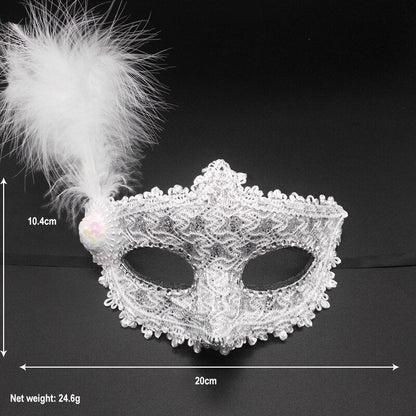 Free Shipping For Feathered Masquerade Mask