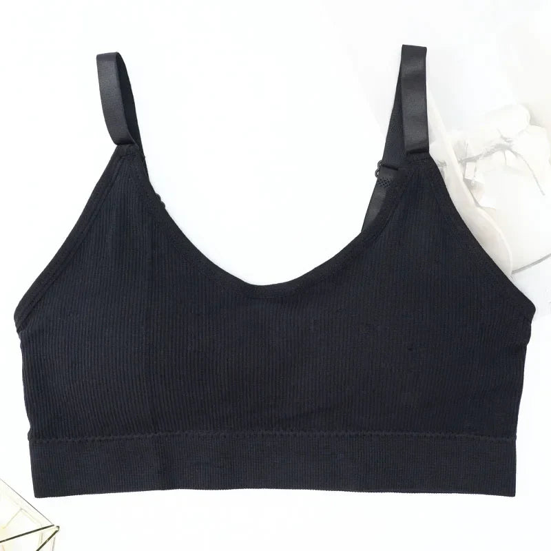 Free Shipping For Sleek Wireless Bralette - Comfortable and Stylish Crop Lingerie