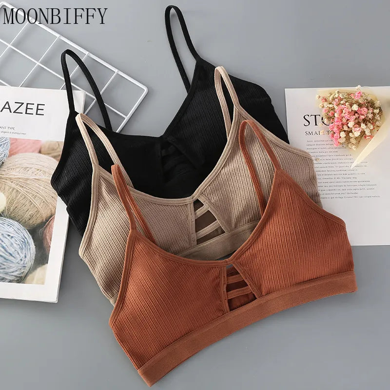 Free Shipping For Soft & Elegant Seamless Bralette - Wireless Comfort with Push-Up Support