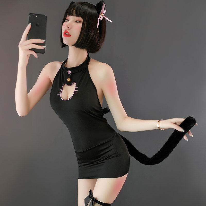 Free Shipping For Sexy Kitty Outfit