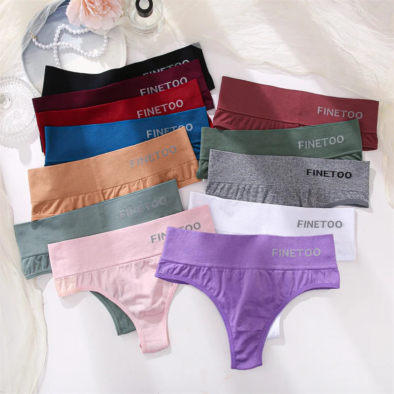 Free Shipping For SilkSkin - Seamless Mid-Waist T-Back Thongs for Effortless Comfort  (M-2XL)