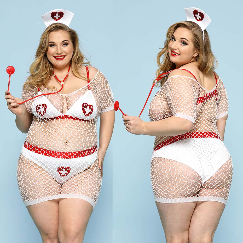 Free Shipping For Plus Size Maid Costume