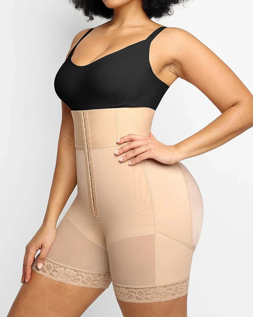 Free Shipping For High Waist Booty Shorts - 3-Boned Sculpt, Tummy Control for Women's Flawless Silhouette ( S-XXXL)