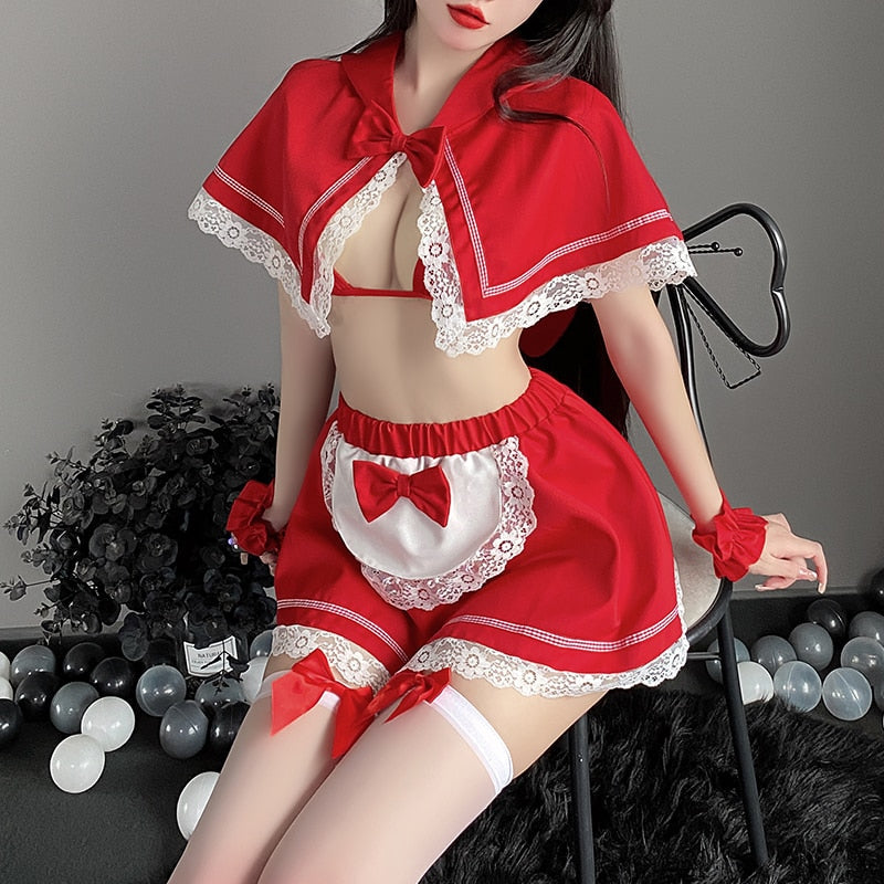 Free Shipping For Sexy Cosplay Maid Outfits