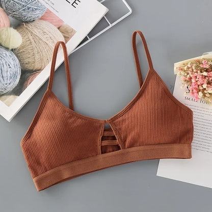 Free Shipping For Soft & Elegant Seamless Bralette - Wireless Comfort with Push-Up Support