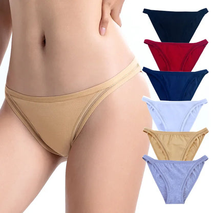 Free Shipping For Cotton Seamless Panties - ComFor t Hollow Panty Briefs - 3PCs ( M-XL)