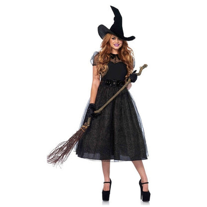 Free Shipping For Sexy Gothic Witch Costume