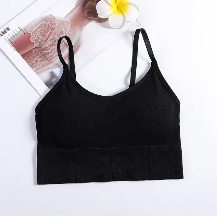 Free Shipping For Sleeveless Seamless Crop Camis - Streetwear Essential