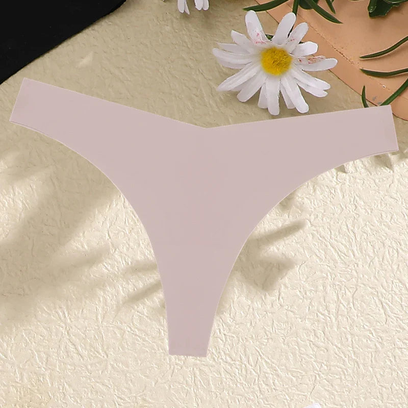 Free Shipping For V-Shaped ComFor t - Seamless Low Waist Thongs For  Women (XS-XL)