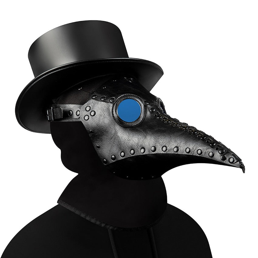 Free Shipping For Black Plague Doctor Mask