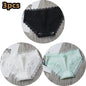 Free Shipping For Lace Bow Lingerie - Low Waist Solid Color Cotton Panties (M-XL)