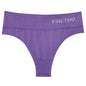 Free Shipping For SilkSkin - Seamless Mid-Waist T-Back Thongs for Effortless Comfort  (M-2XL)