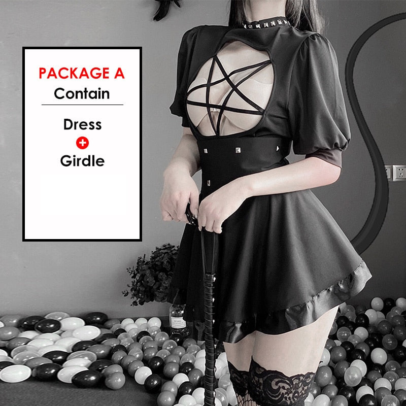 Free Shipping For Sexy Goth Costume