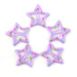 Free shipping for 10Pcs BB Hair Clips Silver Star Y2K  Women Grils Cute Metal Star Hair Clips Side Barrettes Hair Grip Hair Accessories Headwear