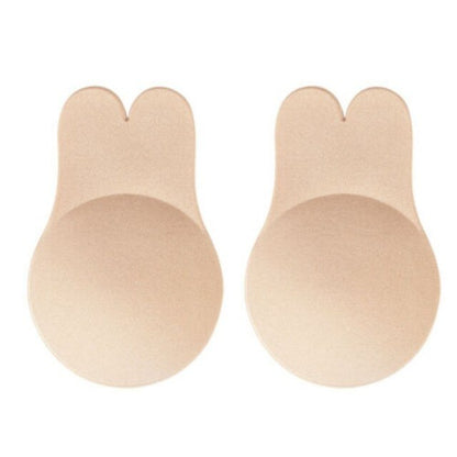 Women Self Adhesive Strapless Bandage Backless Solid Bra Stick Gel Silicone Push Up Underwear Invisible Bra Bust Braces Support