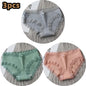 Free Shipping For Lace Bow Lingerie - Low Waist Solid Color Cotton Panties (M-XL)