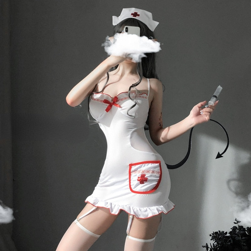 Free Shipping For Sexy Cosplay Nurse