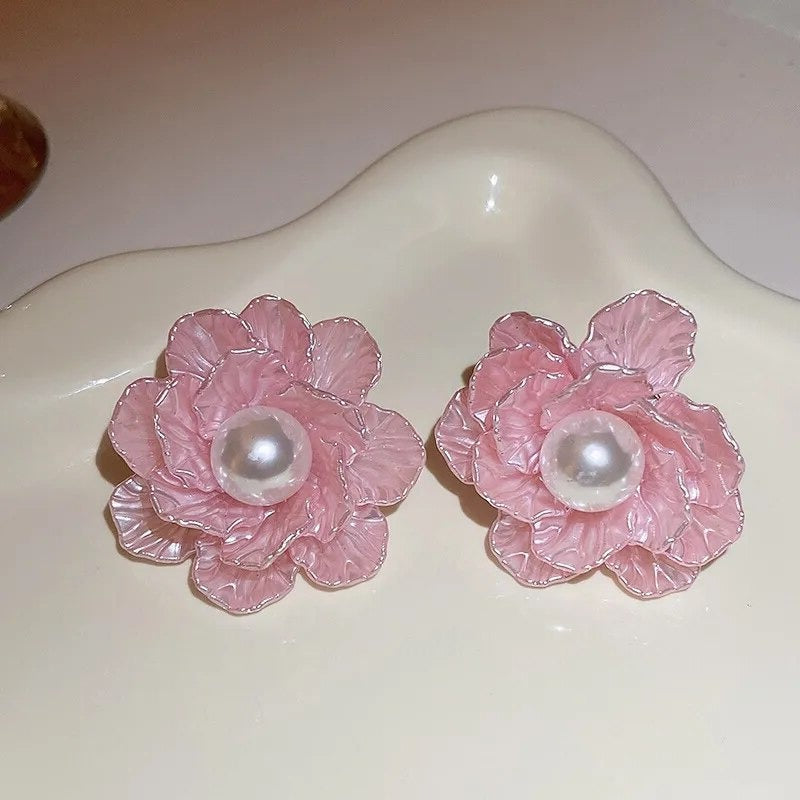 Free Shipping For Hivava Chateau en Rose Cottagecore Princesscore Fairycore Coquette Kawaii Earrings