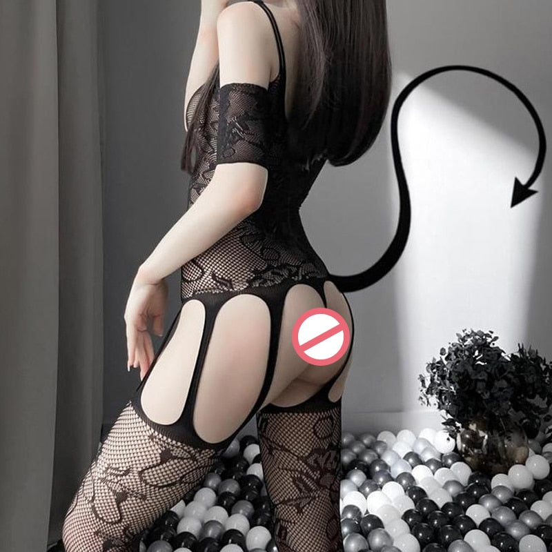 Free Shipping For Sexy Lingerie Sexy Satan Costume