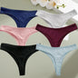 Free Shipping For Cotton Thongs- G-String Women's Underwear 6PCS (S-XL)