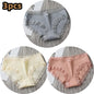 Free Shipping For Lace Bow Lingerie - Low Waist Solid Color Cotton Panties (M-XL)