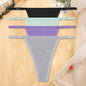 Free Shipping For Lacy Temptation - 4Pcs/Set Transparent Lace Thongs ( S-XL)