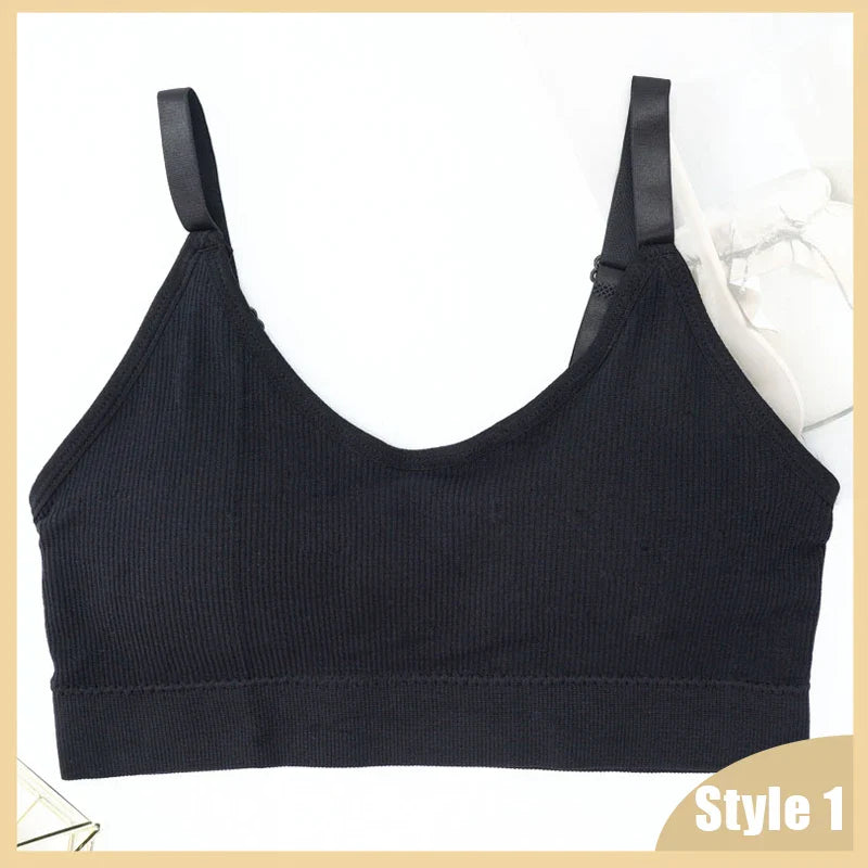 Free Shipping For Gathered Beauty - No Steel Ring Tube Top for Women - Active Cotton, Thin Section