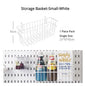 Free Shipping ForPegboard Wall Panels Pegboard Wall Organizer Mounting Display Diy Pegboard Kit Tool Storage Panel Board Rack Bathroom Kitchen