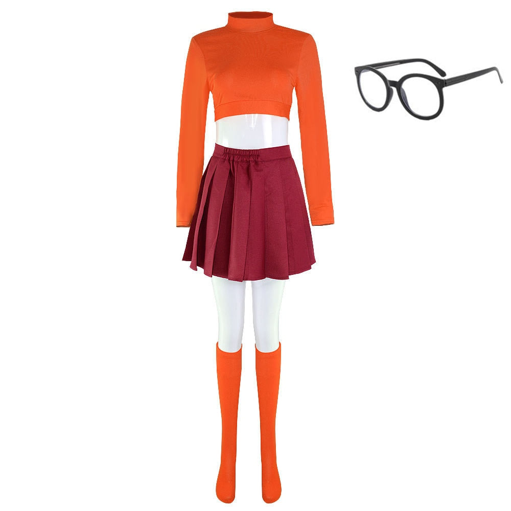 Free Shipping For Velma Costume Sexy