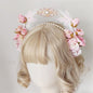 Free Shipping For Hivava Crown of Eden Cottagecore Princesscore Fairycore Princesscore Coquette Soft Girl Kawaii Angelcore Headband Flower Crown Hair Accessory