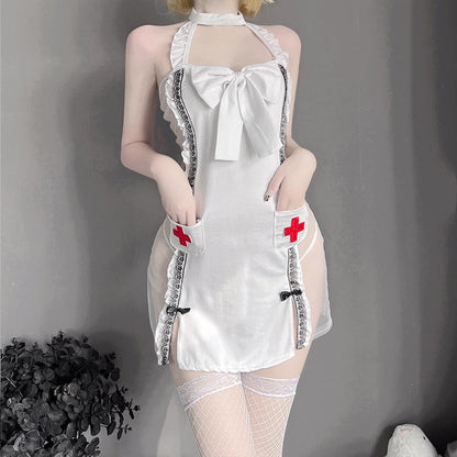 Free Shipping For Sexy Dress Nurse Costume