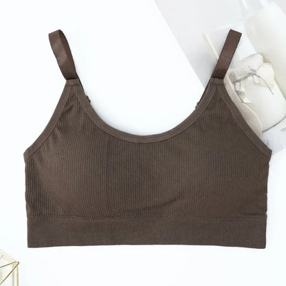 Free Shipping For Sleek Wireless Bralette - Comfortable and Stylish Crop Lingerie